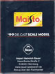 Catalogue Maisto 