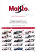 Catalogue Maisto 