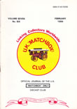 Matchbox UK Club Magazine