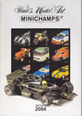 Catalogue Minichamps 2003