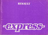 Notice Renault Express - 03/89