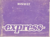 Notice Renault Express 