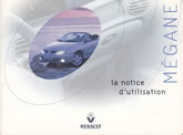 Notice Renault Mégane Cabrio