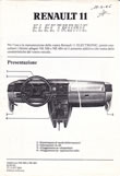 Notice Renault 11 Electronic - 02/85