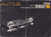 Notice Renault 16