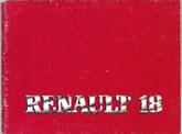 Notice Renault 18