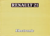 Notice Renault 21 Electronic