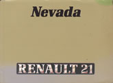 Notice Renault 21 Nevada