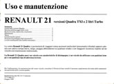 Notice Renault 21