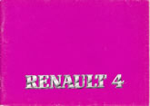 Notice Renault 4