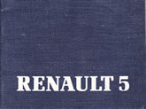 Notice Renault 5 - 07/85