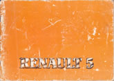 Notice Renault 5 - 03/81