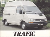 Notice Renault Trafic - 09/95